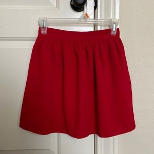 2/$15 tobi red cabrillo skater skirt